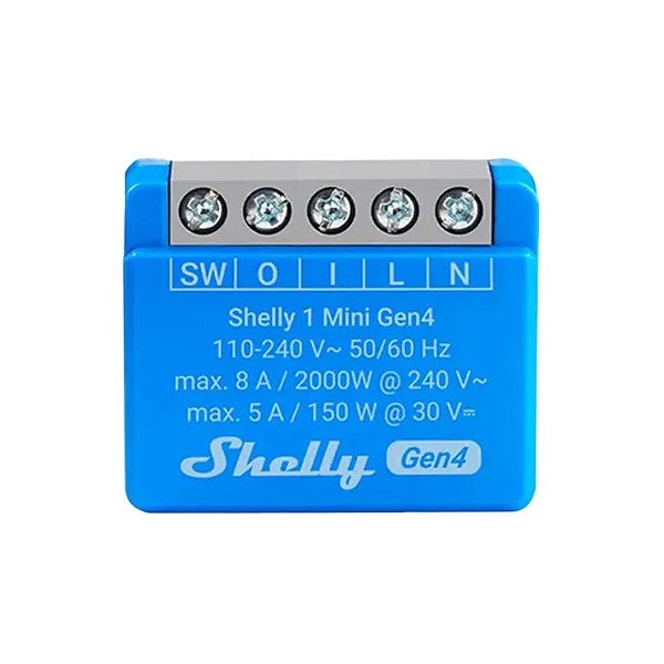 Interruptor Inteligente Shelly GEN4 Mini 8A 110-240V FG3800238070786