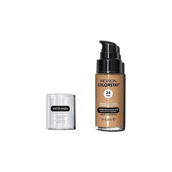 Base Líquida Revlon Colorstay Matte Finish FPS15 True Beige 320 - 30ML