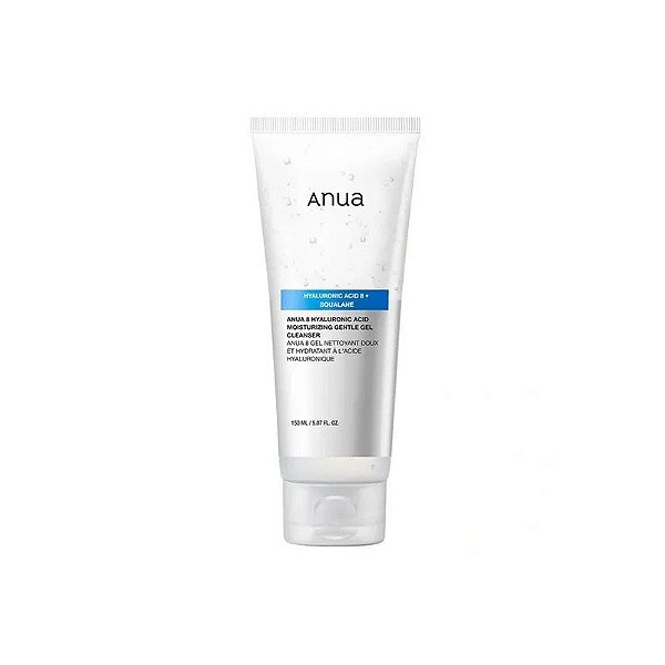 Gel Facial de Limpeza Anua Ácido Hialurônico 8 + Esqualano 150 ML