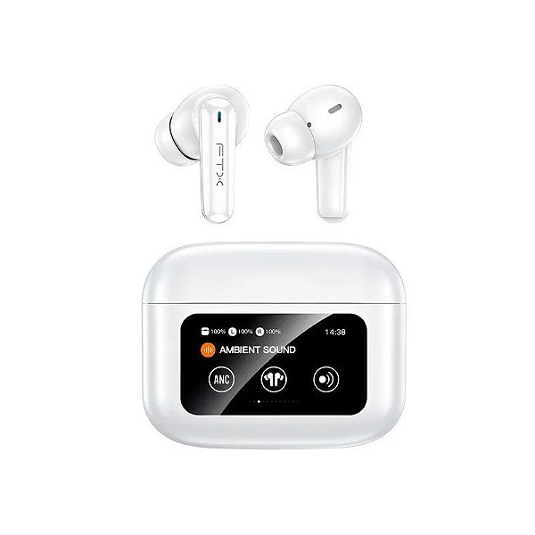 Fone de Ouvido Sem Fio FTX E56L-WH Bluetooth - Branco