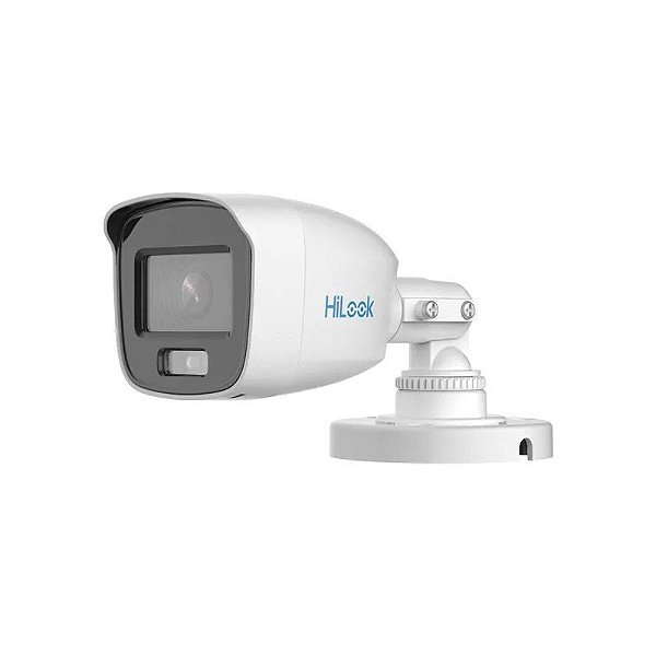 Câmera de Segurança Hilook Colorvu Mini Bullet Câmera HD THC-B129-P - 2,8MM - 1080P - Branco