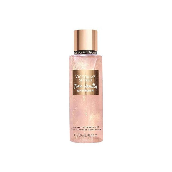 Perfume Corporal Victoria Secret Shimmer Bare Vanilla 250ML