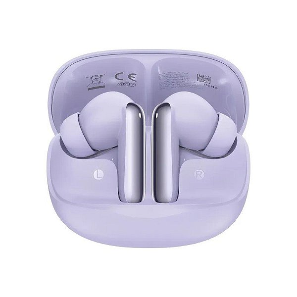 Fone de ouvido QCY Melobuds N50 TWS Bluetooth - Roxo