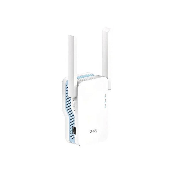 Extensor de Sinal Wi-Fi Cudy RE1200 Wi-Fi AC1200 Dupla Banda 300 MBPS - Branco