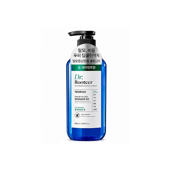 Shampoo DR. Rooter Antiqueda de Cabelo Hortelã-pimenta 800ML