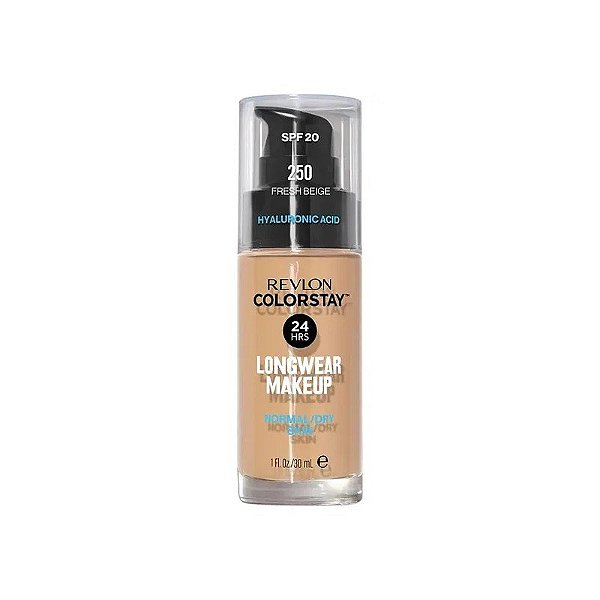 Base Líquida Revlon Colorstay Hyaluronic Acid FPS 20 250 Fresh Beige - 30ML