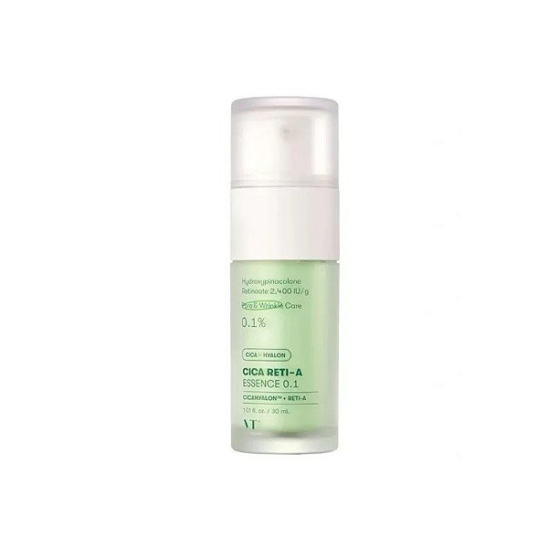 Essência Facial VT Cosmetics Cica Reti-A Essência 0.1 30 ML