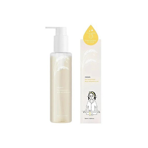 Óleo de Limpeza Facial Midha Rice