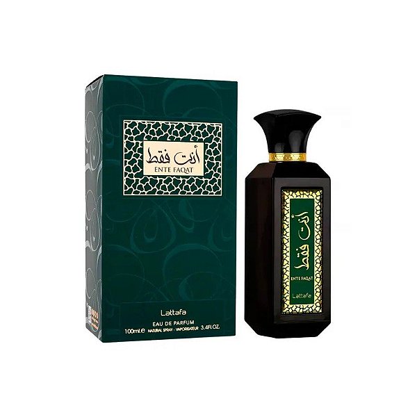Perfume Lattafa Ente Faqat Eau de Parfum Unissex 100ML