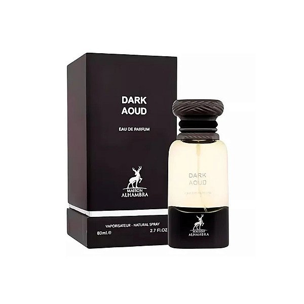 Perfume Maison Alhambra Dark Aoud Eau de Parfum Masculino 80ML