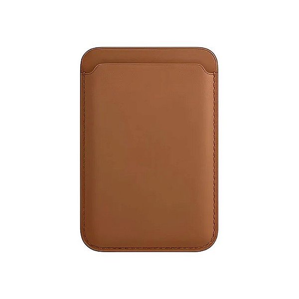 Porta-Cartões de Couro Coblue CBS-A22 para Celular - Marrom