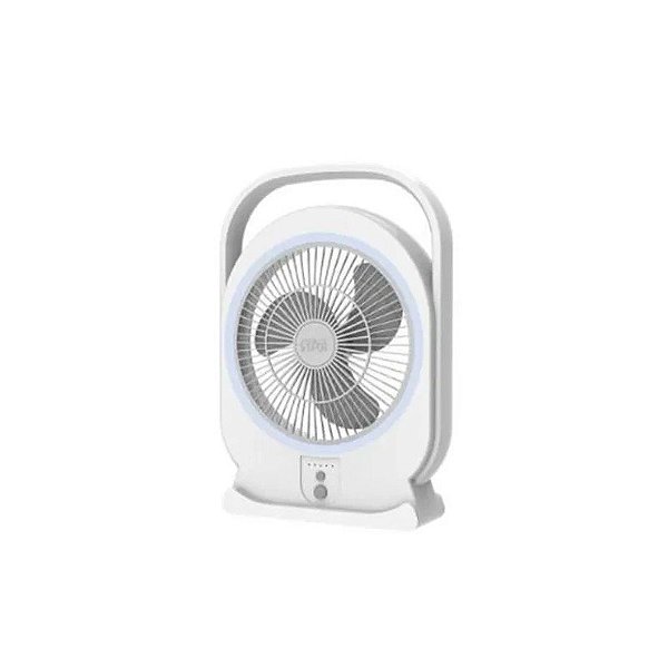 Ventilador de Mesa Winningstar ST-4064 20cm (8") 6W Recarregável USB-C 5 Velocidades Branco