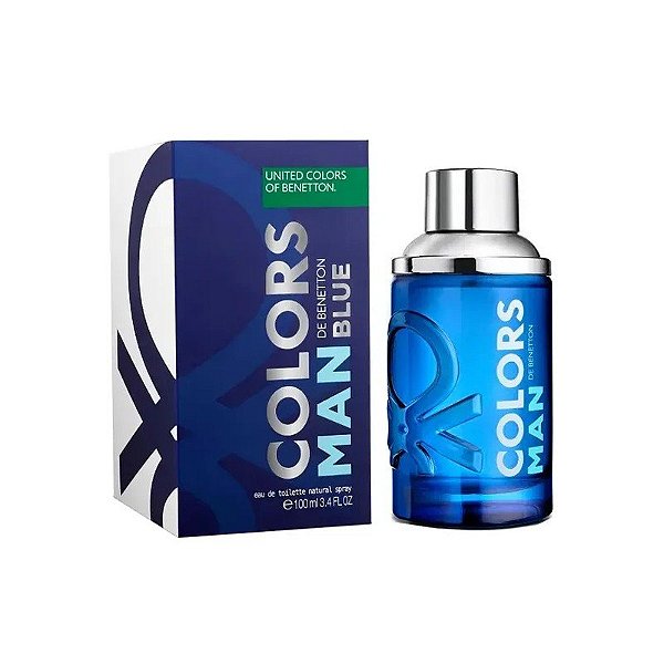 Perfume Masculino Benetton Colors Man Blue Edt 100 ML