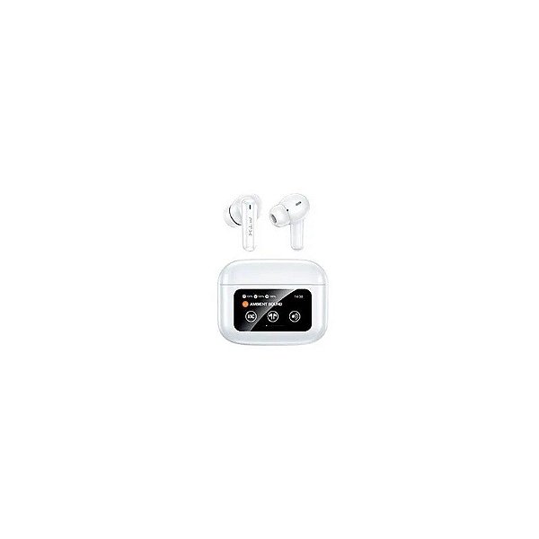 Fone de Ouvido FTX E56L-WH Bluetooth TWS com Cancelamento de Ruído Anc - Branco