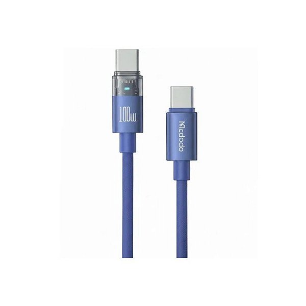 Cabo Mcdodo CA-5586 USB-C para USB-C 1.2 Metros - Azul