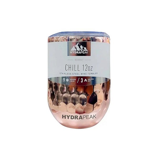 Copo Térmico Hydrapeak Cobre Metalizado 350ML