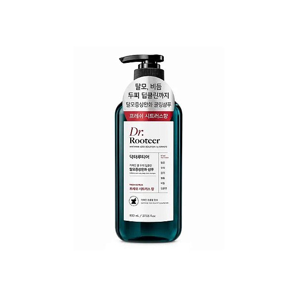 Shampoo DR. Rooter Antiqueueda de Cabelo Cítrico Fresco 800ML