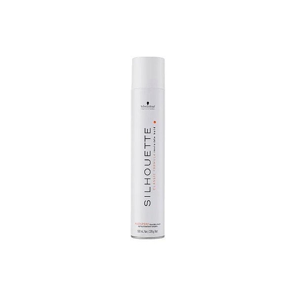 Spray Fixador Schwarzkopf Silhouette Invisible Hold - 500ML - Branco