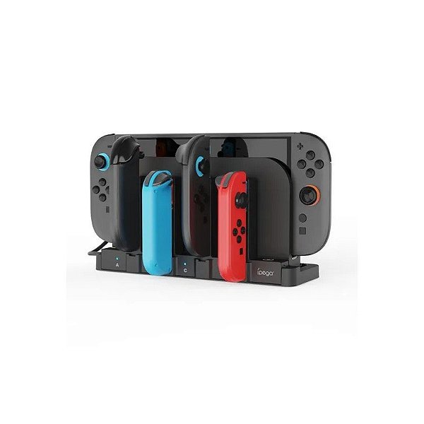 Carregador Nintendo Switch e Switch 2 8 em 1 Ipega