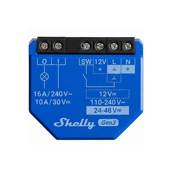 Interruptor Inteligente Shelly 1 GEN3 FG3800235261767