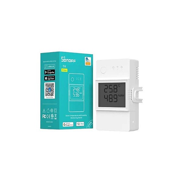 Interruptor de Monitoramento de Temperatura Sonoff THR316D