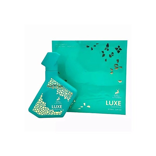 Perfume Maison Alhambra Luxe Emerald Água de Perfume Unissex 100ML