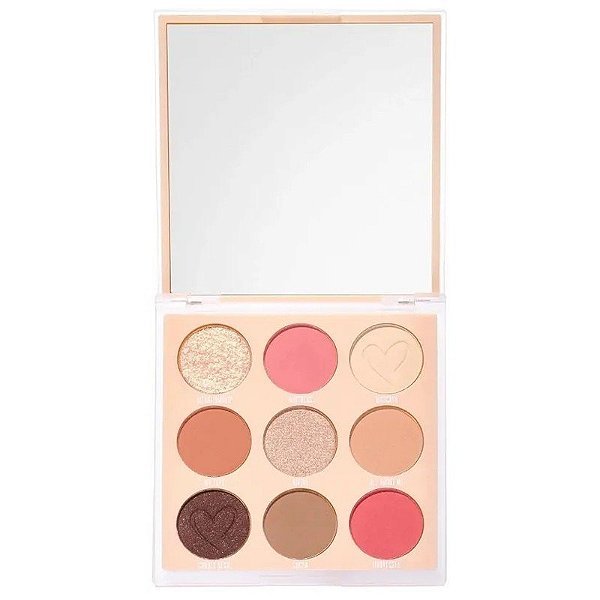 Paleta de Sombras Beauty Creations Nude X NXE-9A Unseen - 8.5g