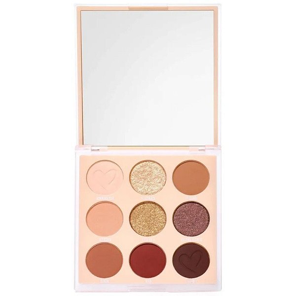 Paleta de Sombras Beauty Creations Nude X NXE-9C Nude Desire - 8,5g