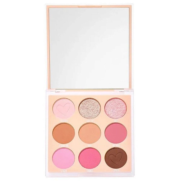 Paleta de Sombras Beauty Creations Nude X NXE-9B My Attraction - 8.5g