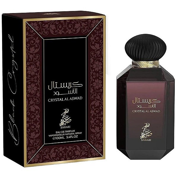 Perfume Sahari Crystal Al Aswad EDP 100mL - Unissex