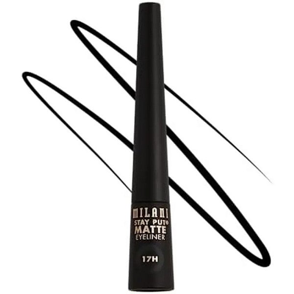 Delineador Milani Stay Put Matte 150 Black - 2,5mL