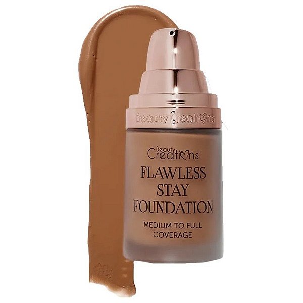 Base Líquida Beauty Creations Flawless Stay Médio a Cobertura Total | FS10.5 - 30mL
