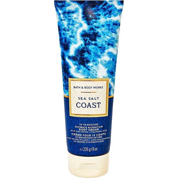 Creme Corporal Bath & Body Works Sea Salt Coast - 226g