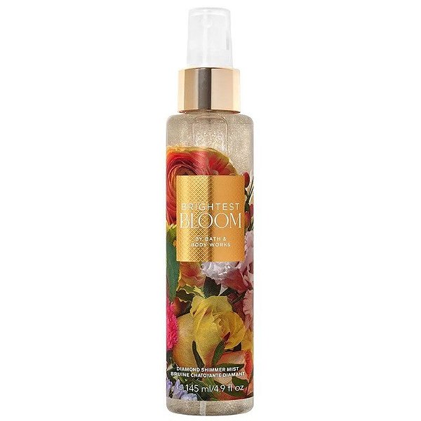 Névoa Brilhante Bath & Body Works Diamond Brilho em Floração - 145mL