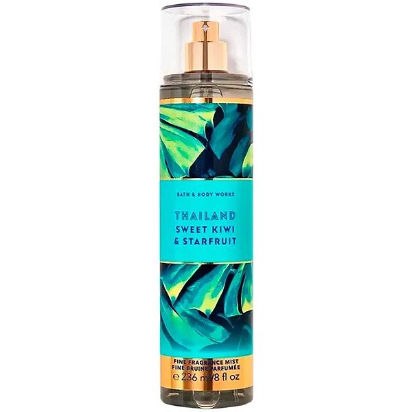 Névoa de Fragrância Fina Sweet Kiwi & Starfruit - Bath & Body Works Thailand - 236mL