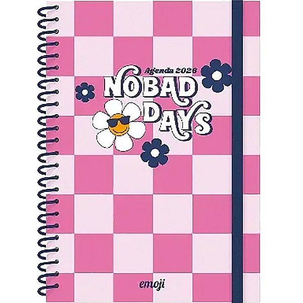 Agenda 2026 Bom Humor Papel Principal PB26-02 Emoji (A5)