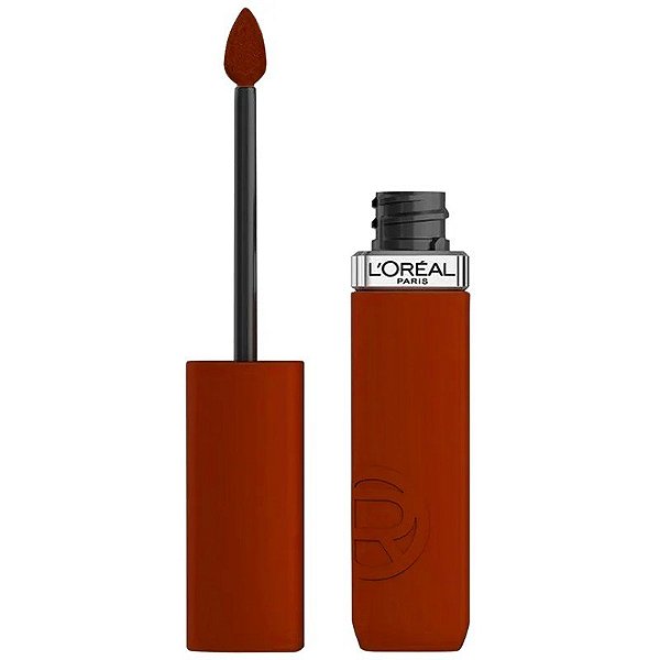 Labial Liquido L'Oréal Laque Resistence 420 Le Rouge Paris - 4mL