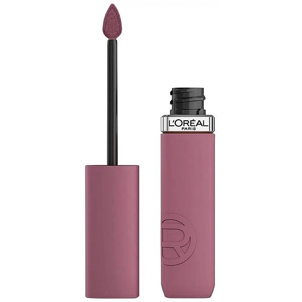 Batom Liquido L'Oréal Rouge À Lèvres 601 Worth It - 4mL