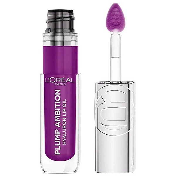 Batom Líquido L'Oréal Plump Ambition 490 Berry Jolie - 5mL