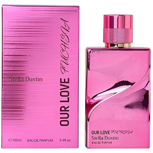 Perfume Feminino Stella Dustin Our Love Fuchsia EDP 100mL