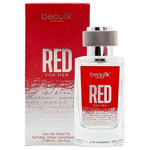 Perfume Beautik Red EDT 100mL - Masculino