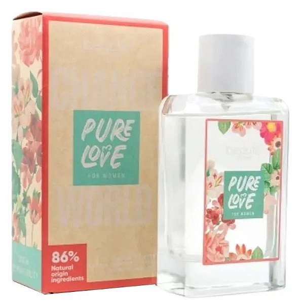 Perfume Beautik Pure Love EDT 100mL - Feminino