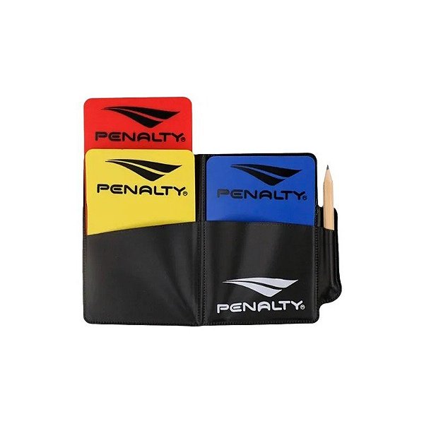 Cartão de Árbitro Penalty Futsal com Lápis 6754562750 (3 peças)