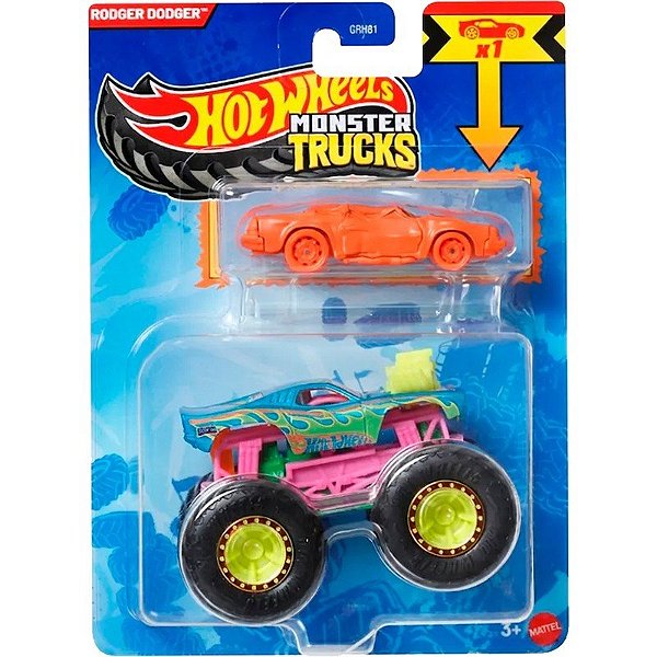 Carro Hot Wheels Monster Trucks Mattel - GRH81-JCG44