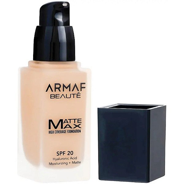 Base Líquida Armaf Beauté Matte Max FPS20 Porcelana 01 - 30mL