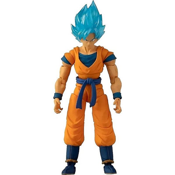 Boneco Goku Super Saiyan Blue Dragon Ball Super Bandai - 36270-36271