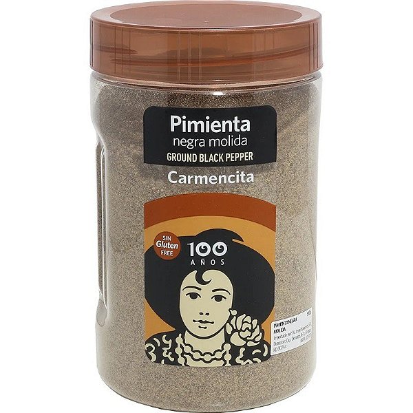 Condimento Carmencita Pimenta Preta Moída - 510g