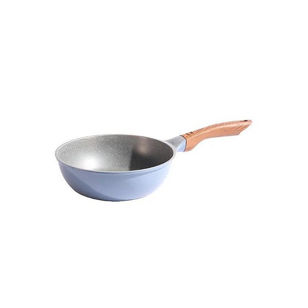 Panela Wok Azul 22CM
