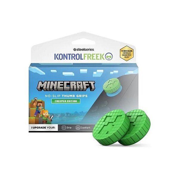 Kit de Embreagem para Joystick Kontrolfreek 2200-SW2-Ec Minecraft Creeper para Nintendo Switch 2 - Verde
