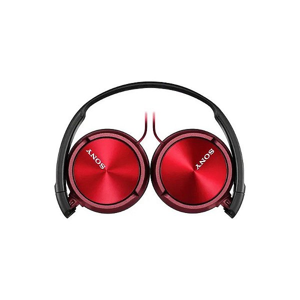 Fone de Ouvido Sony MDR-ZX310 AP com Microfone - Vermelho